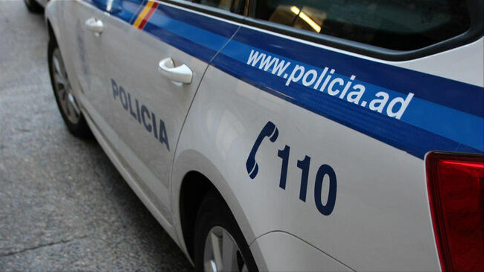 Un vehicle policial.