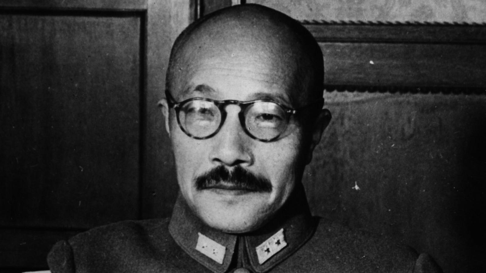 El general Hideki Tojo l'any 1942, quan era el primer ministre del Japó