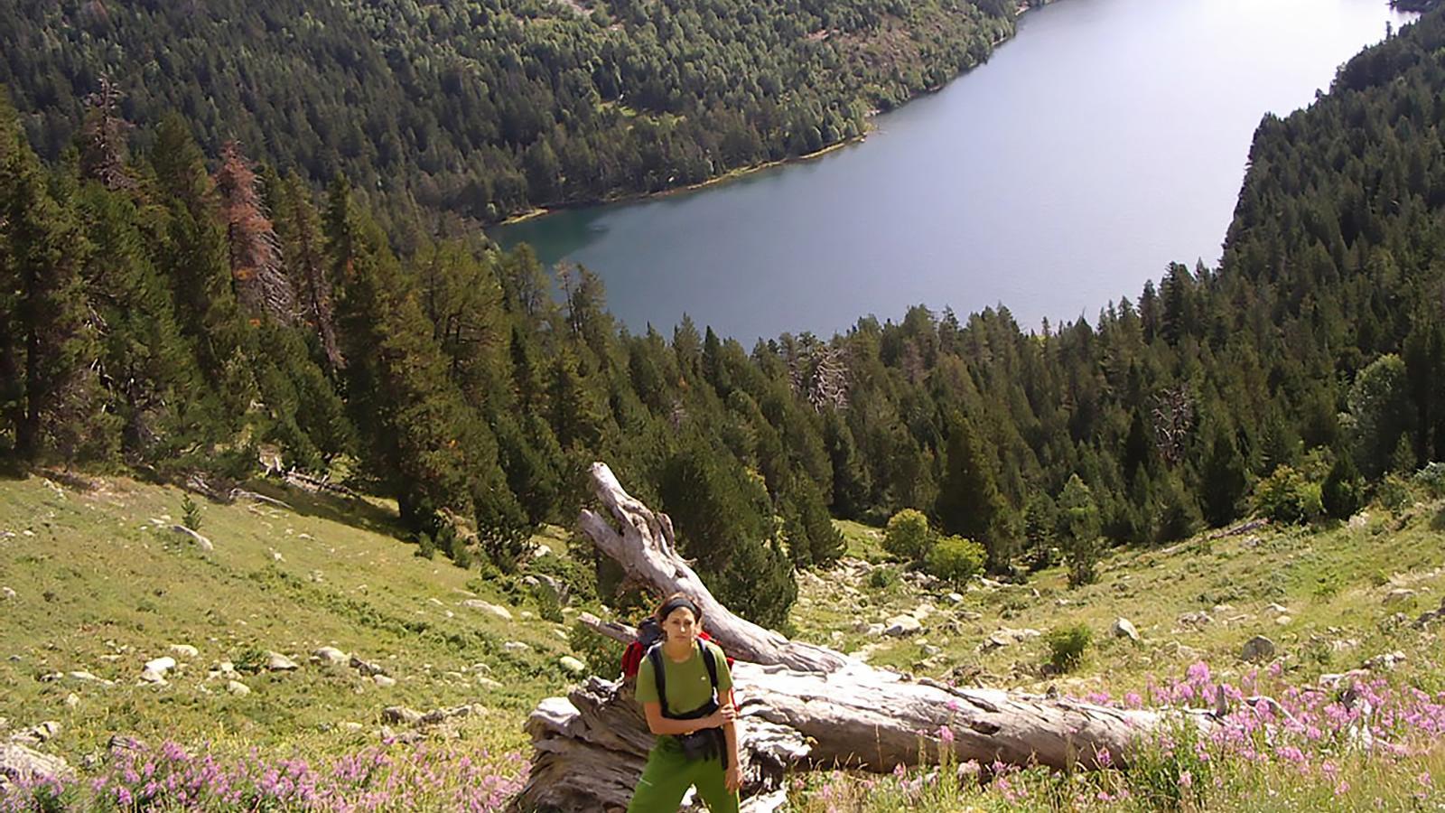 Marta Belmonte doing the Carros de Foc route