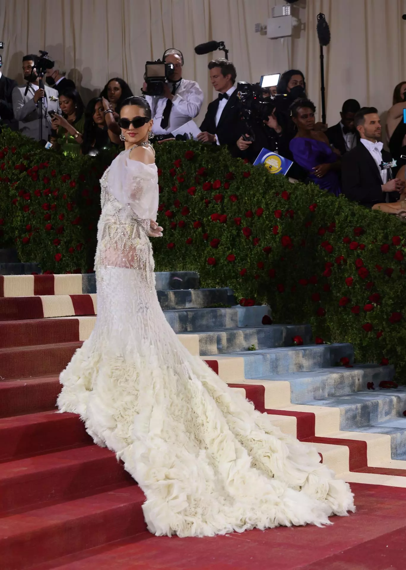 Rosalía, vestida amb un impressionant disseny de Givenchy, a la Met Gala del 2022
