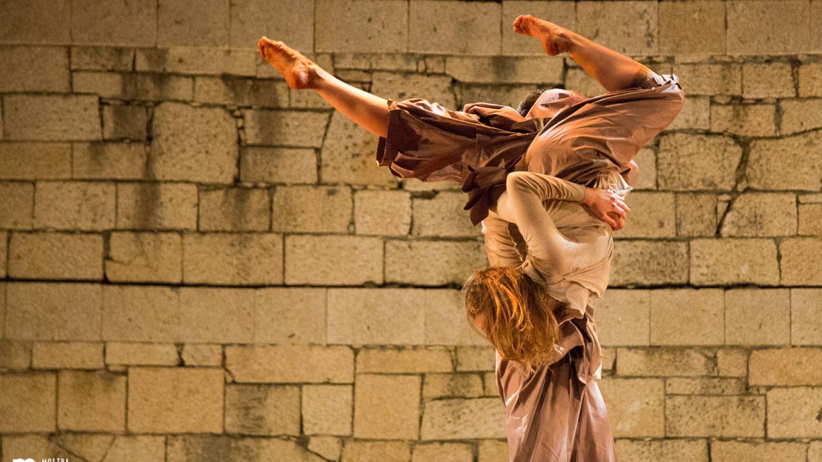 Una escena de l'espectacle 'Leira', de la Nova Galega de Danza