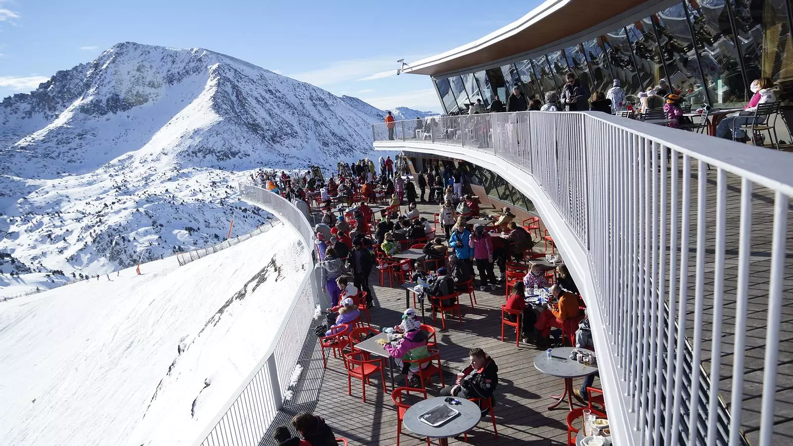Restaurant a Grandvalira.