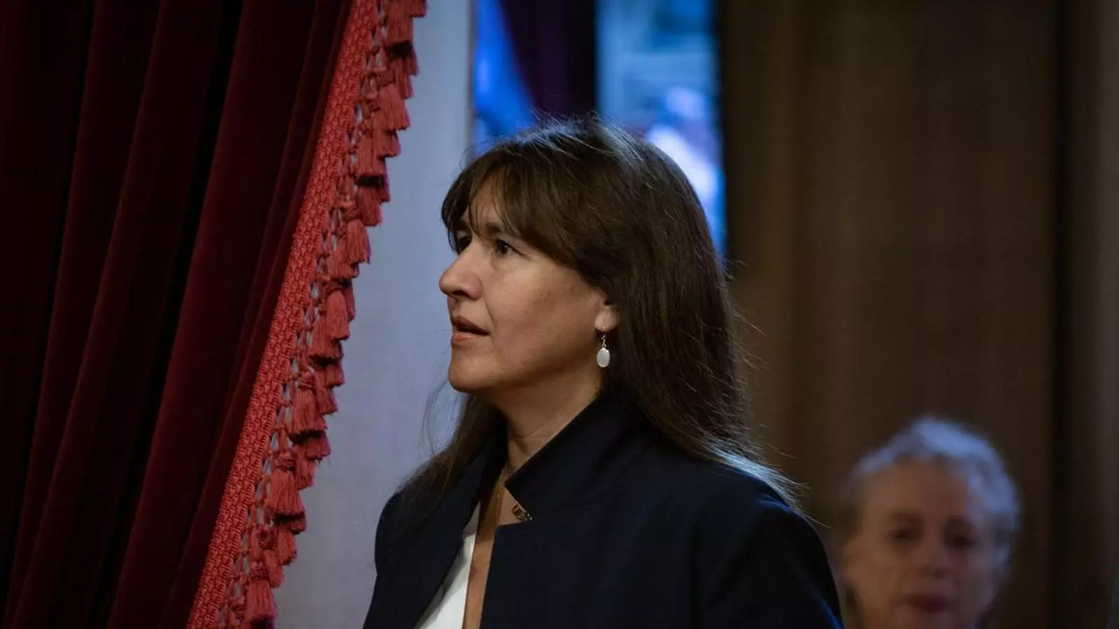Laura Borràs al ple del Parlament del 6 de juliol.