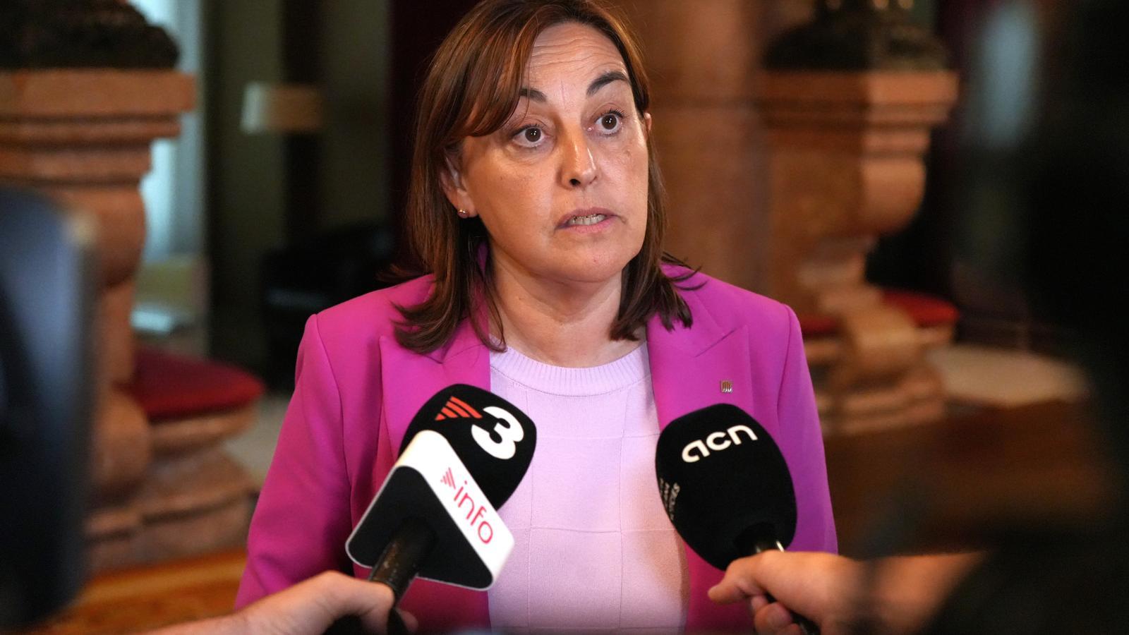 The Minister of Territory and spokesperson for the Government, Sílvia Paneque, in an archive image.