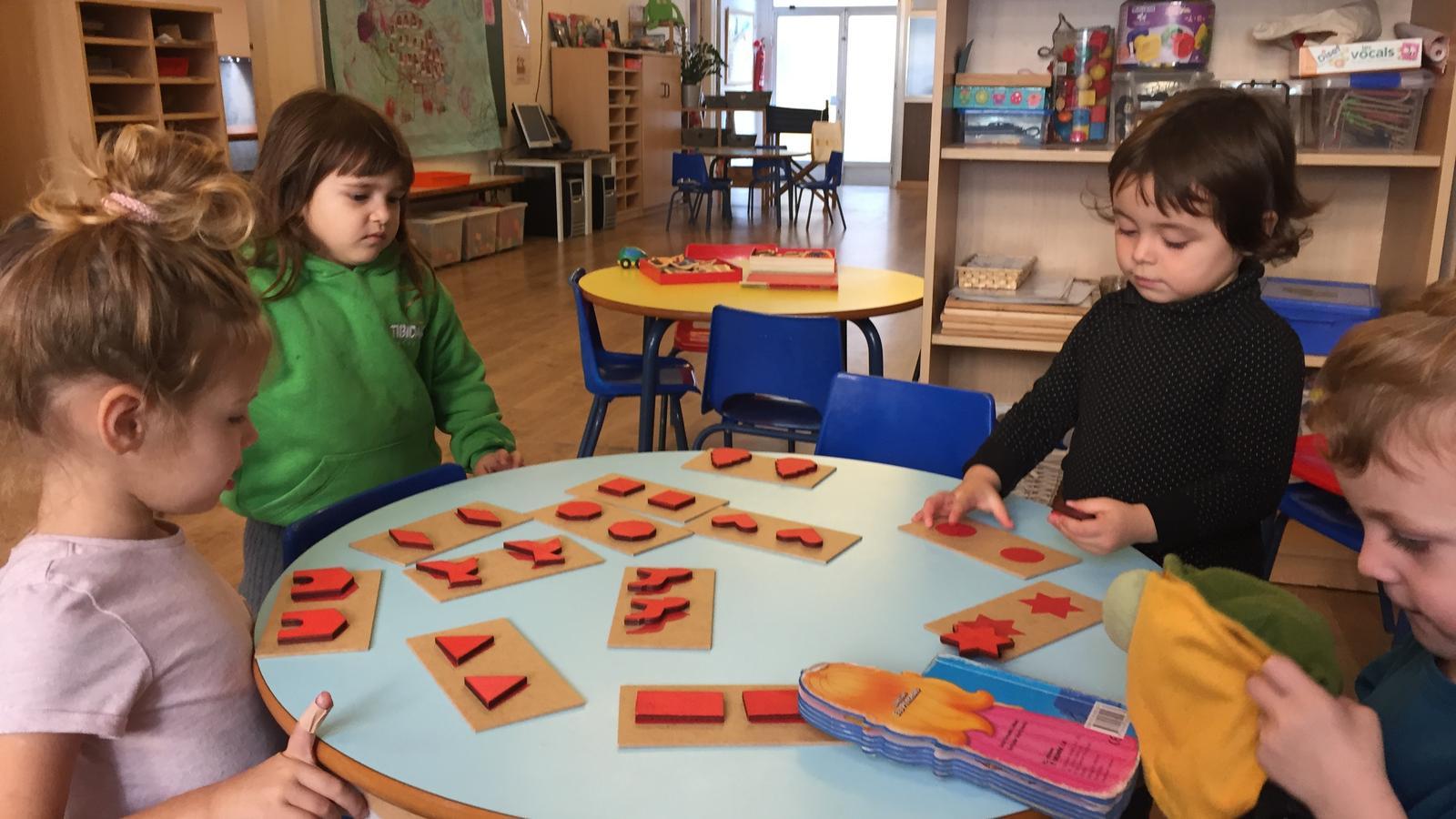 Aula infantil de l'escola Nou Patufet, un exemple de cooperativa de treball associat al barri de Gràcia / NOU PATUFET