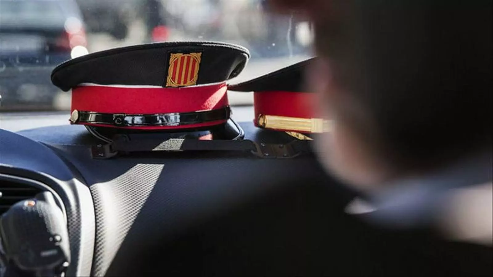 Un vehicle dels Mossos d'Esquadra