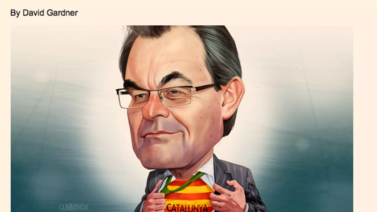 La imatge que il·lustra l'article del Financial Times