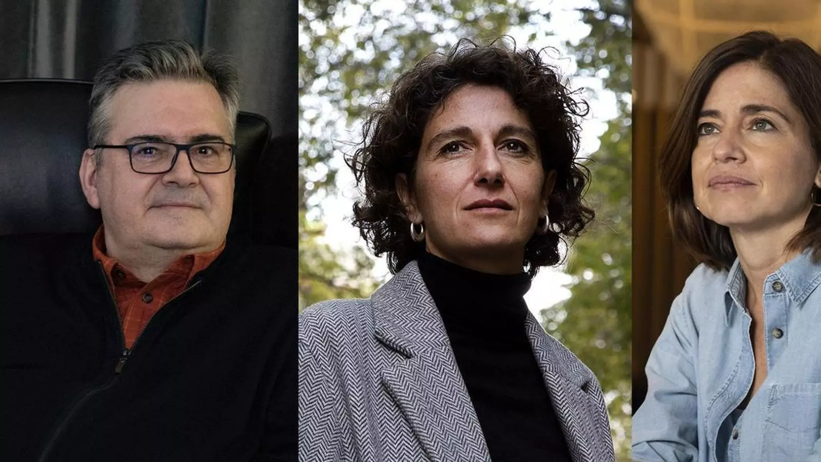 Sergi Pàmies, Marina Garcès i Marta Orriols