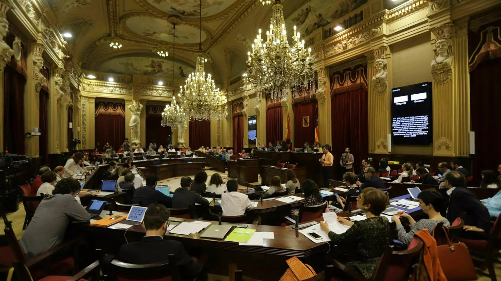 Imatge d'arxiu del Parlament de les Illes Balears.