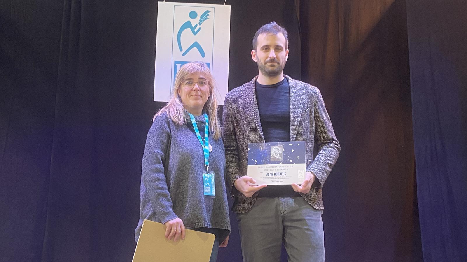 Anna Pascual i Joan Bordeus a la Bisbal de l'Empordà