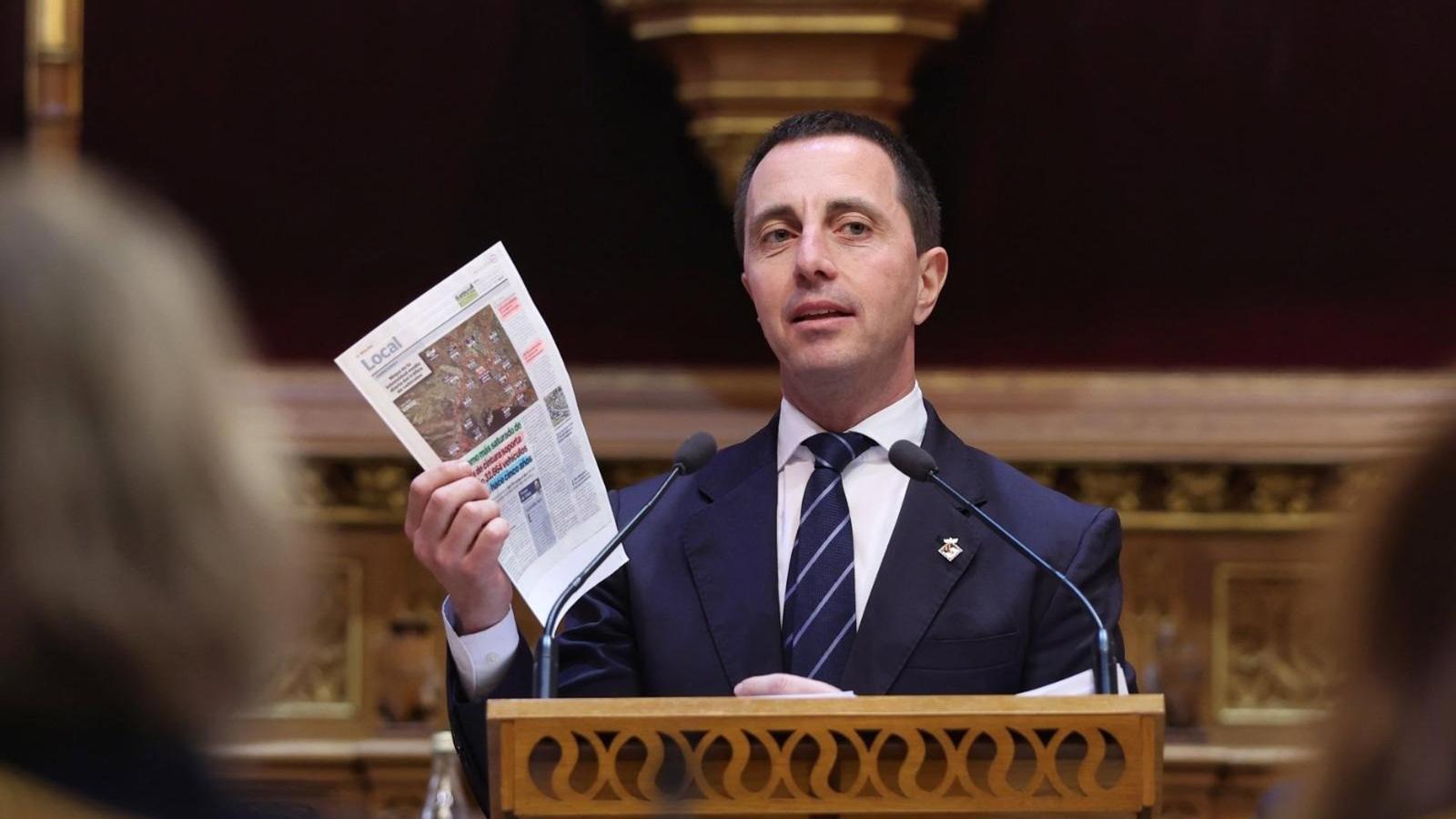 El president del Consell de Mallorca, Llorenç Galmés.