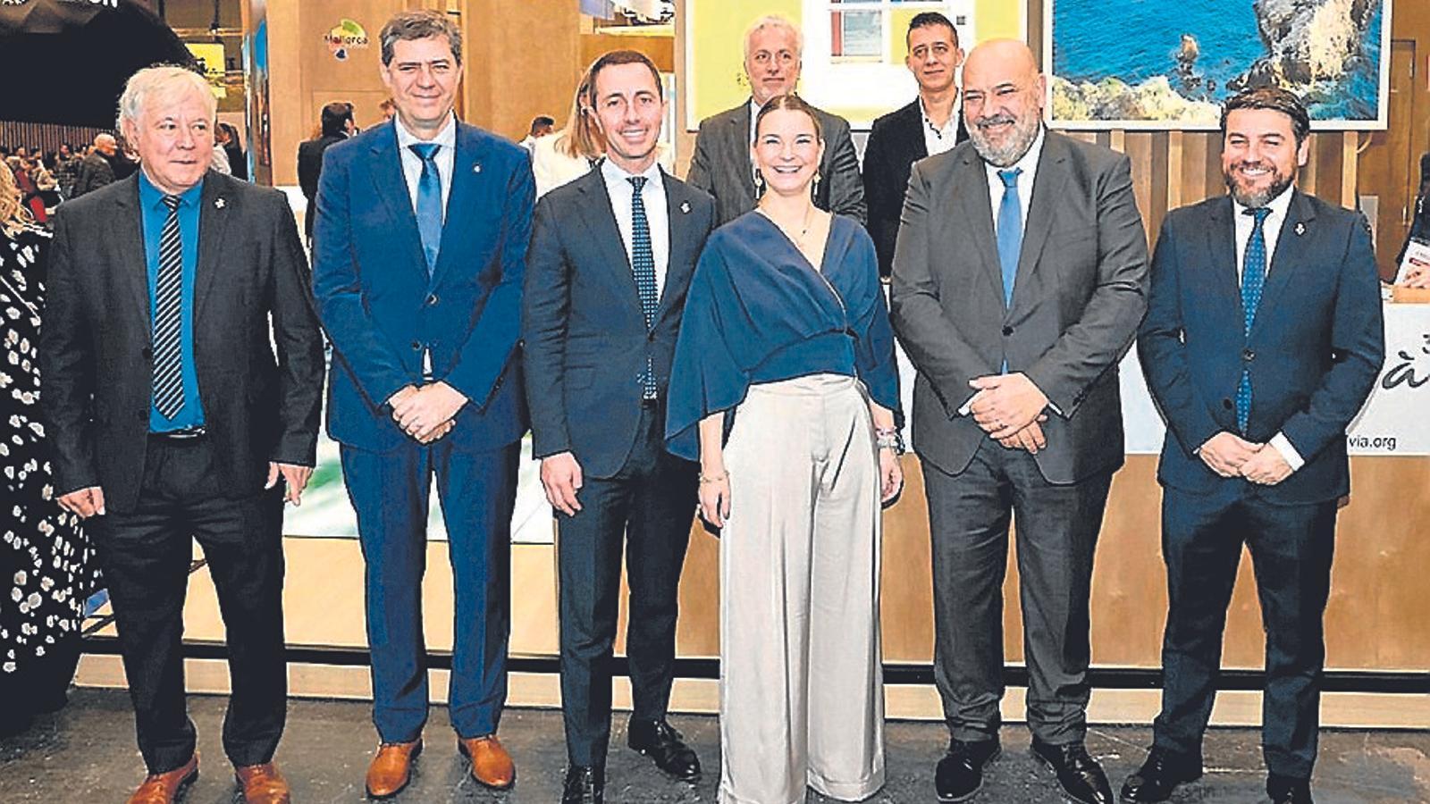 Marcial Rodríguez, Jaume Bauzà, Llorenç Galmés, Marga Prohens, Jaime Martínez and Javier Bonet.