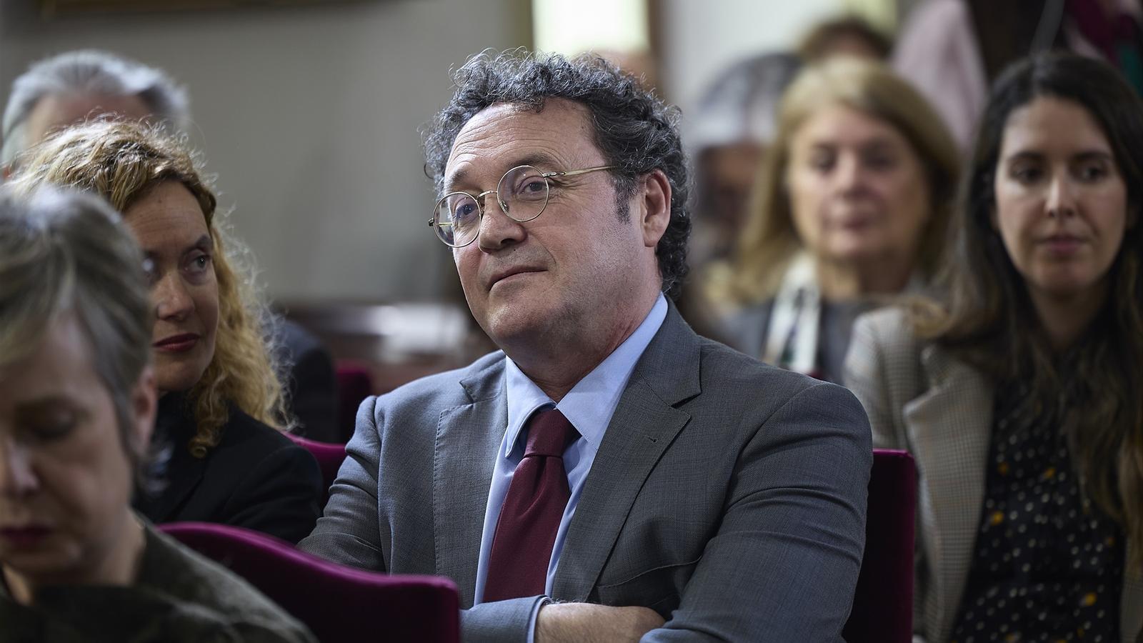 Álvaro García Ortiz en un acto el 10 de marzo del 2026