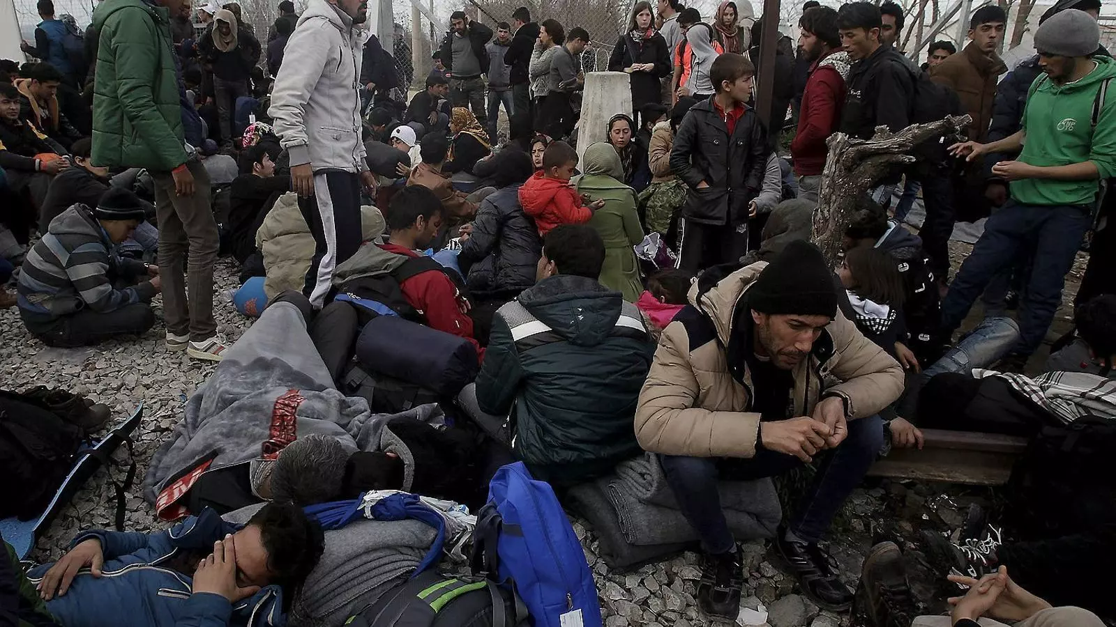 Milers de refugiats estan Bloquejats a Idomeni, a la frontera entre Grècia i Macedònia, des que el govern de Skopje va limitar
L’accés al país.