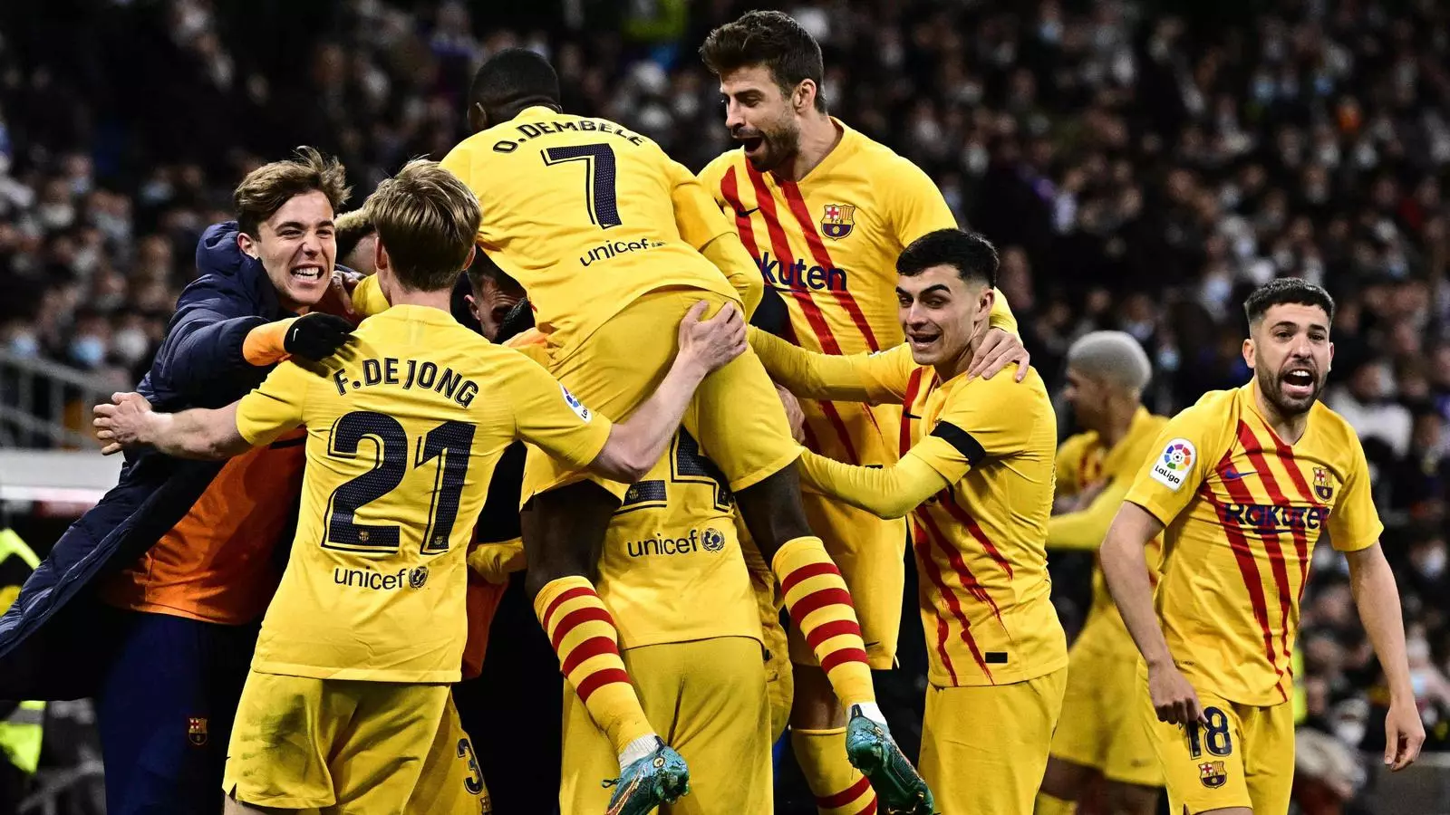 Bogeria blaugrana al Bernabéu