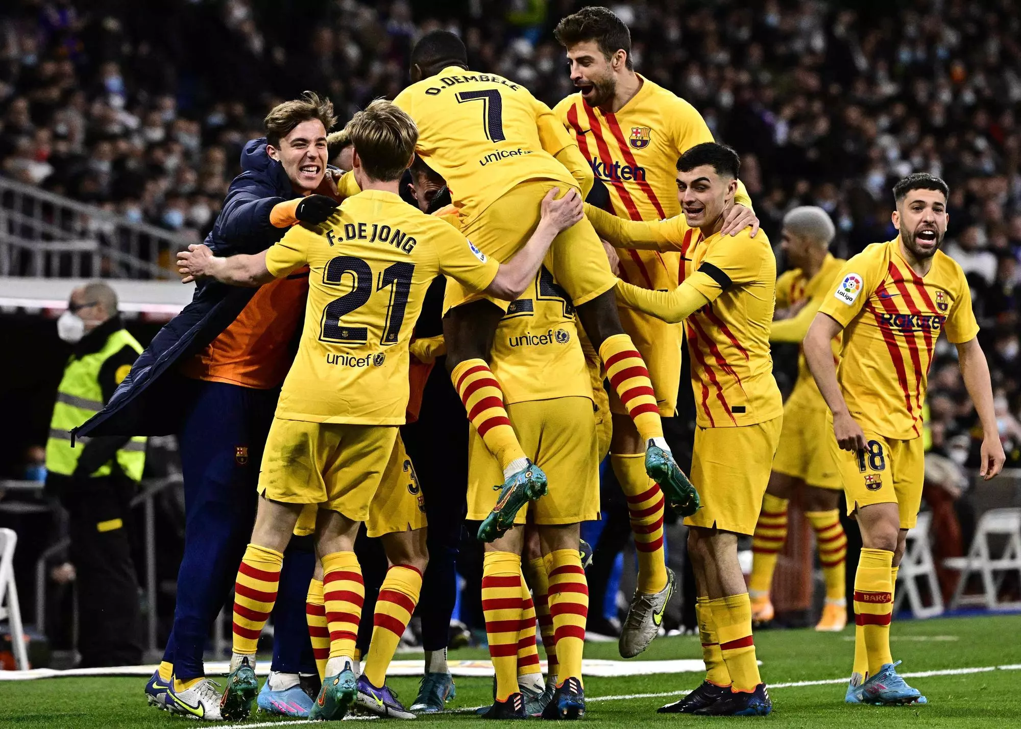 Bogeria blaugrana al Bernabéu