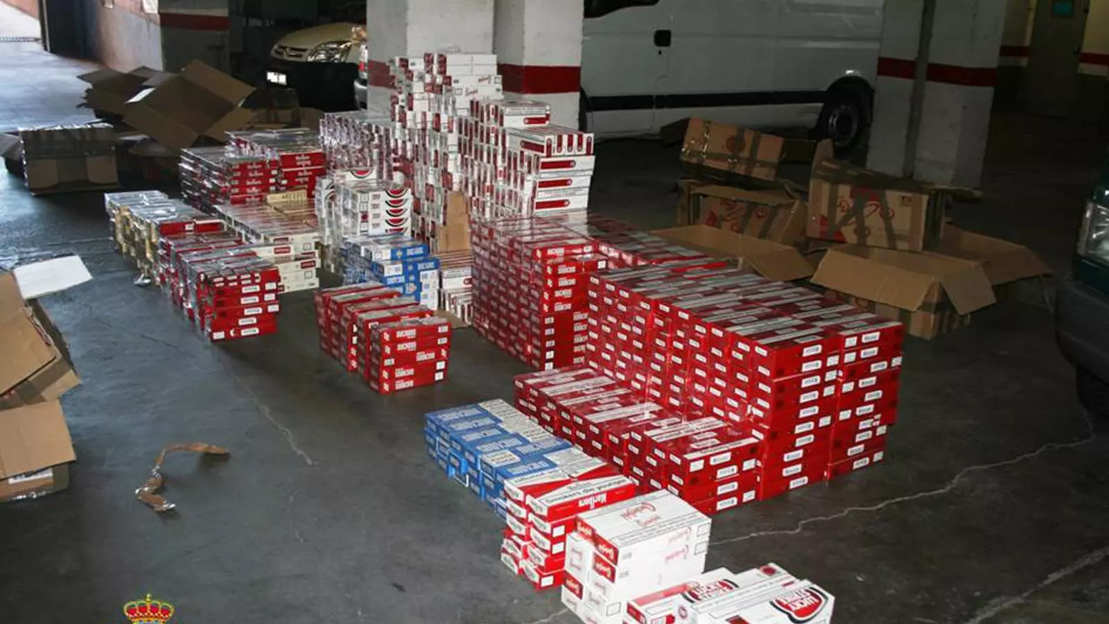 La mercaderia decomissada.