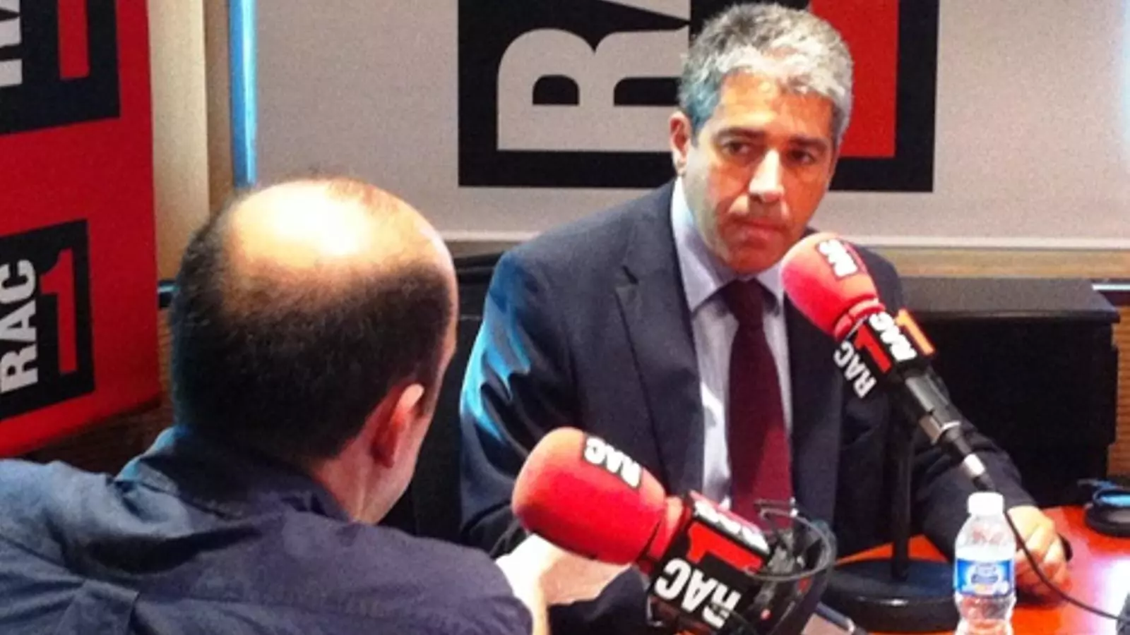 El portaveu del Govern, Francesc Homs, a RAC1 amb Jordi Basté / RAC1