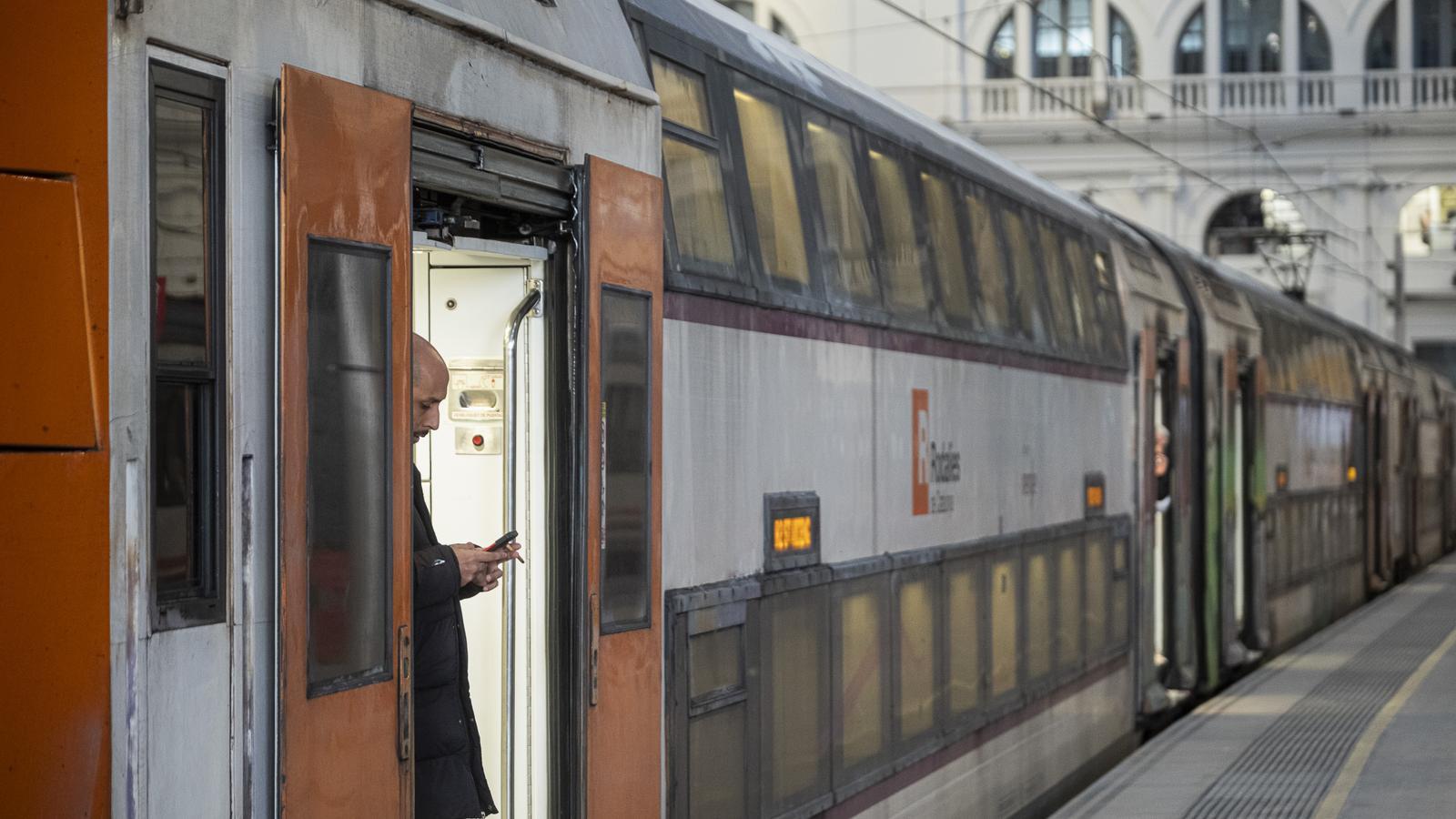 A commuter train, in a file photo.