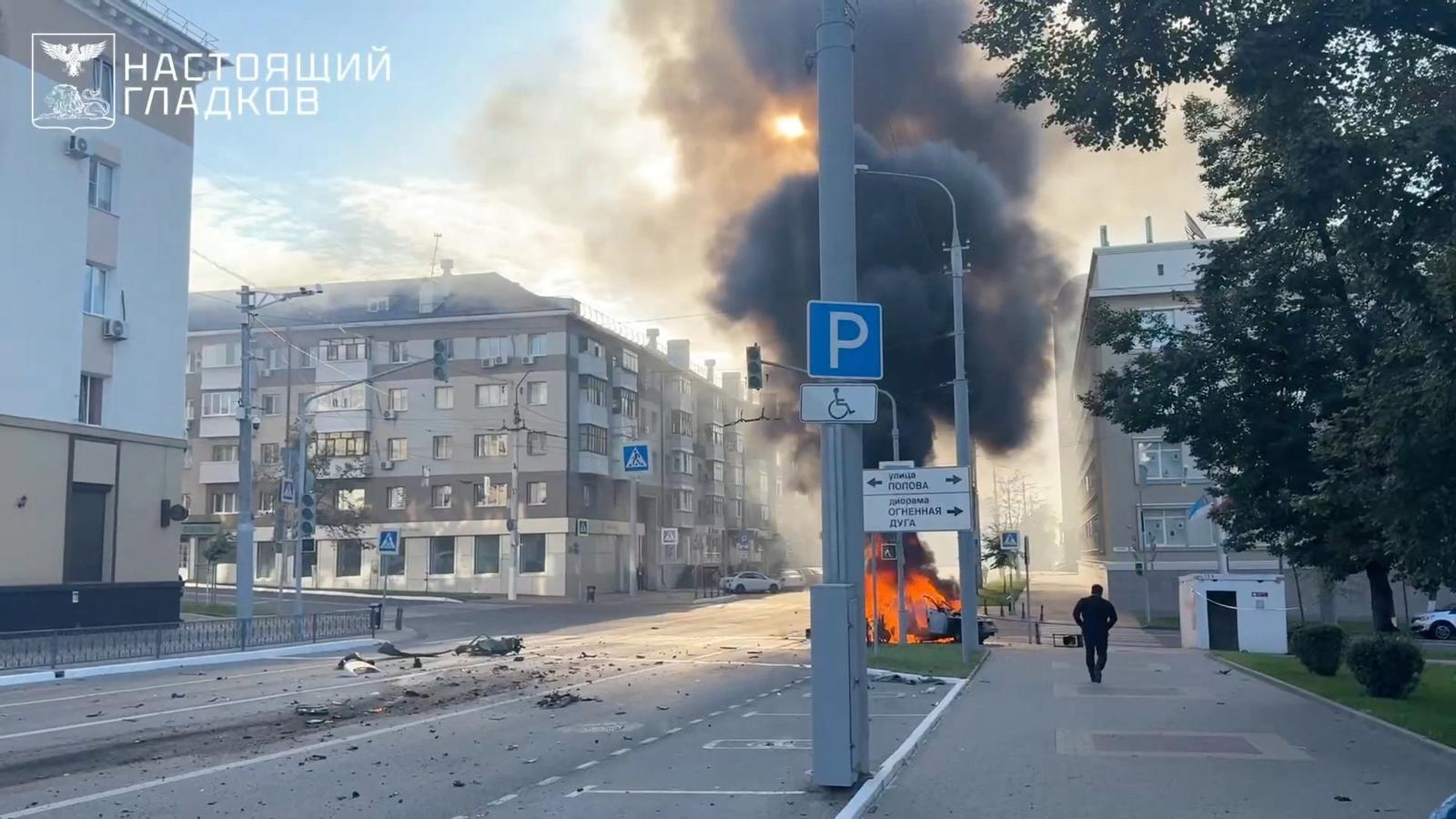 The consequences of a Ukrainian attack on the Russian city of Belgorod.