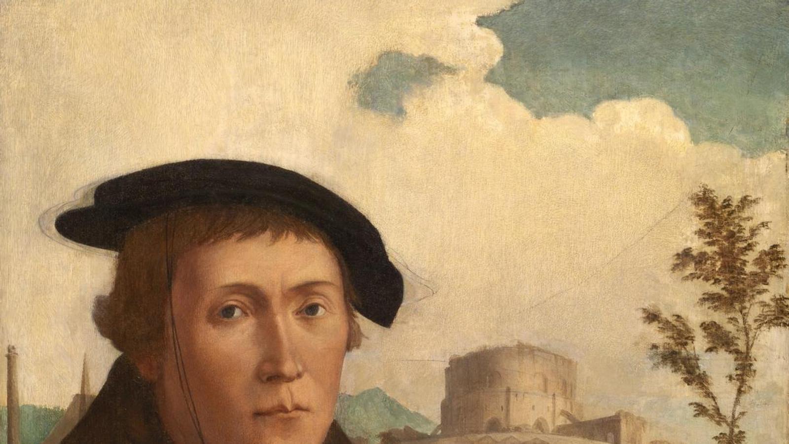 'Retrato de un humanista', cuadro atribuido a Jan van Scorel