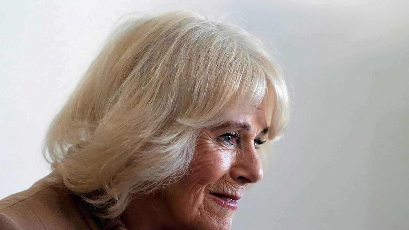 Queen Camilla of England in a file image.