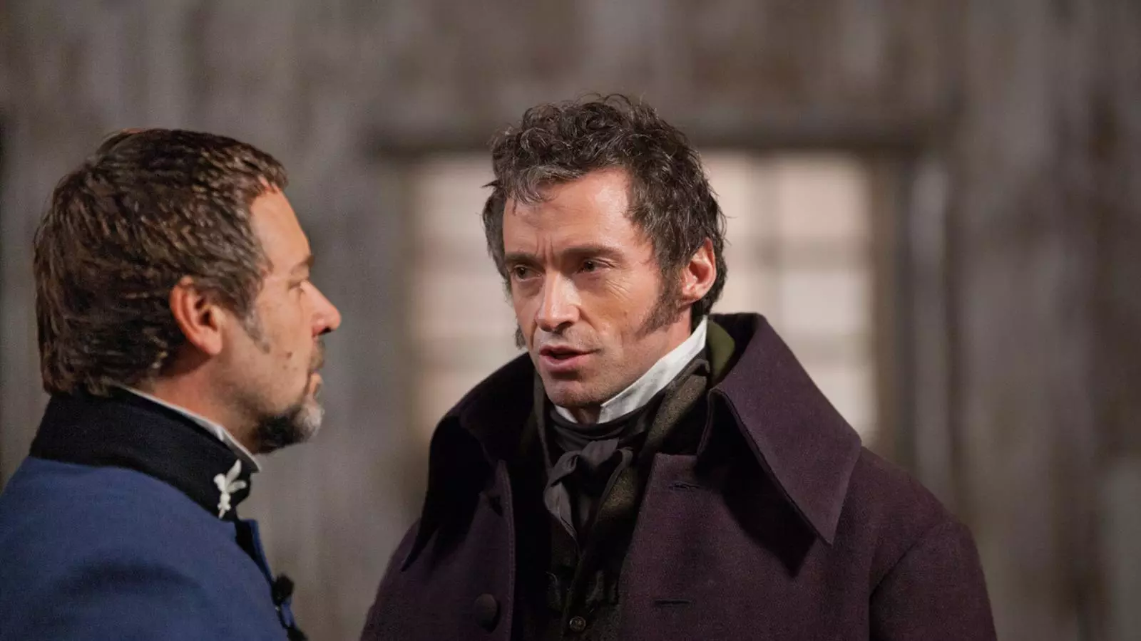 Russell Crowe i Hugh Jackman a 'Les misérables'