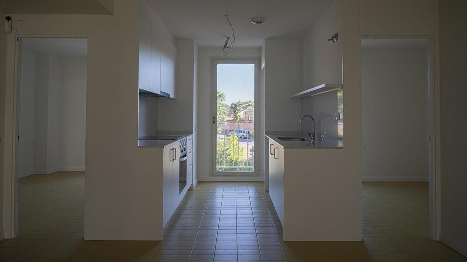 Protected housing in Trinitat Vella, in Barcelona.
