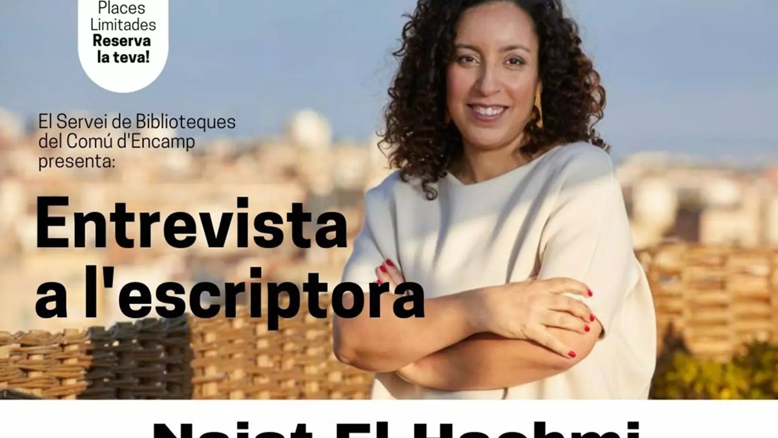 Un detall del cartell de l'acte.