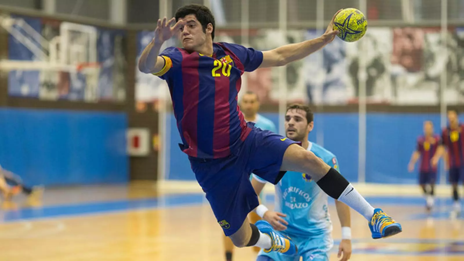 Beto Miralles, jugador del filial blaugrana. / FCB