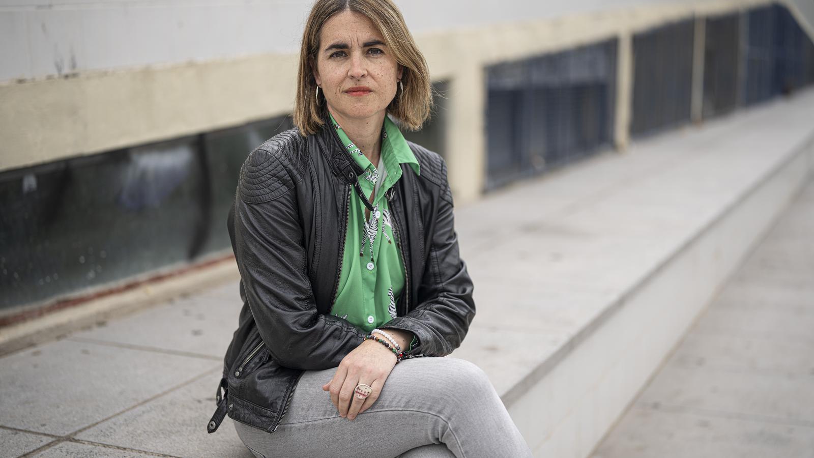 Marta Pasqual, during her last visit to Barcelona