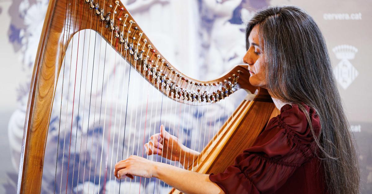 “El que estic cantant, l’arpa també ho diu”