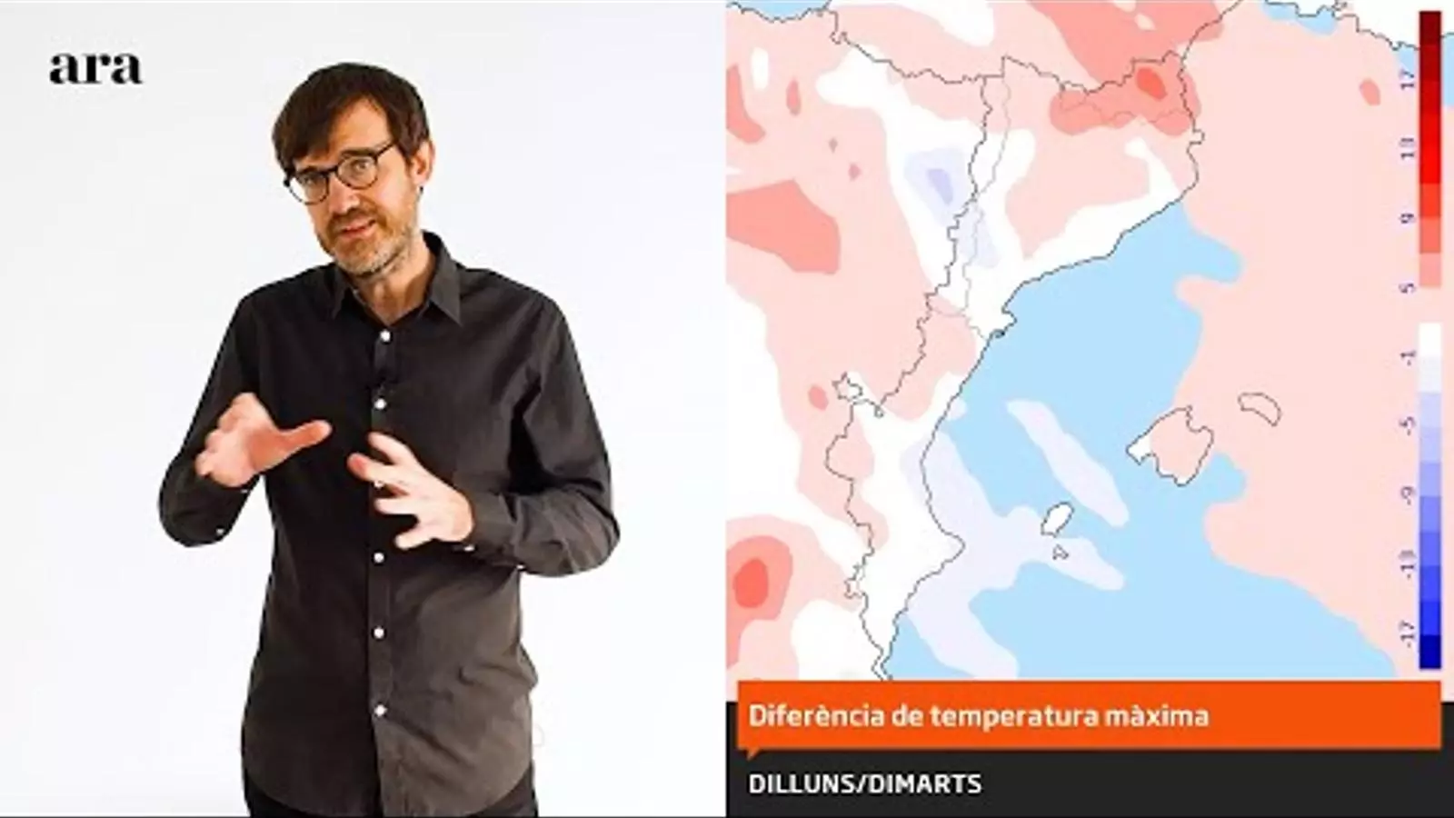 La méteo: nou canvi de temps entre dimecres i dijous