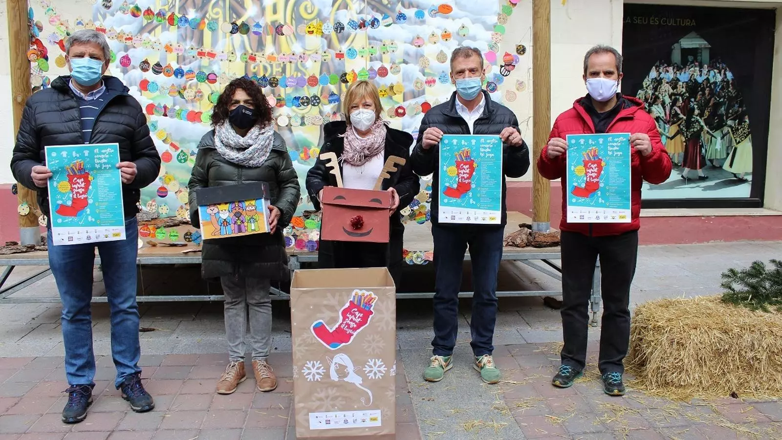 Presentació de la campanya de recollida de joguines de l'Alt Urgell. / AJ. LA SEU