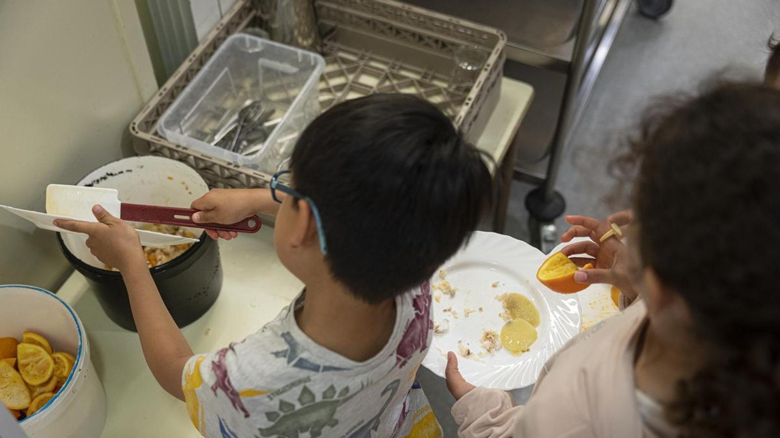 Project against food waste at Escola Segarra