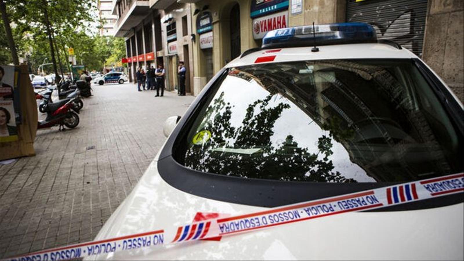 Un cotxe dels Mossos d'Esquadra en una imatge d'arxiu