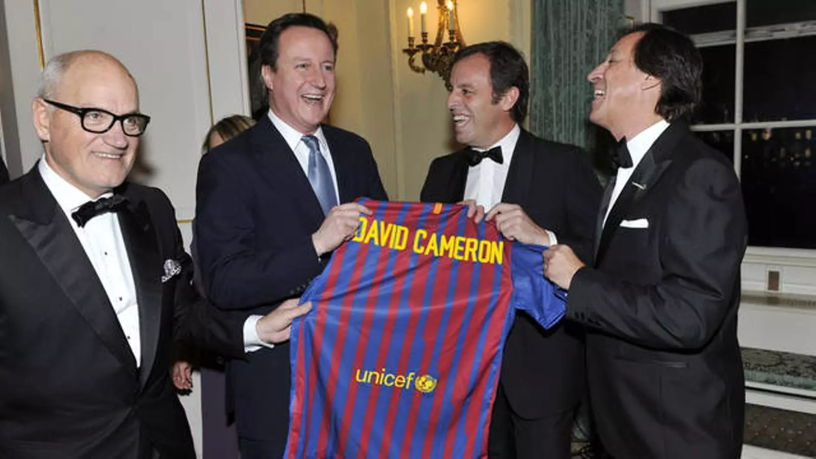 Rosell, Vilarrubí i Masfurroll, amb el primer ministre David Cameron