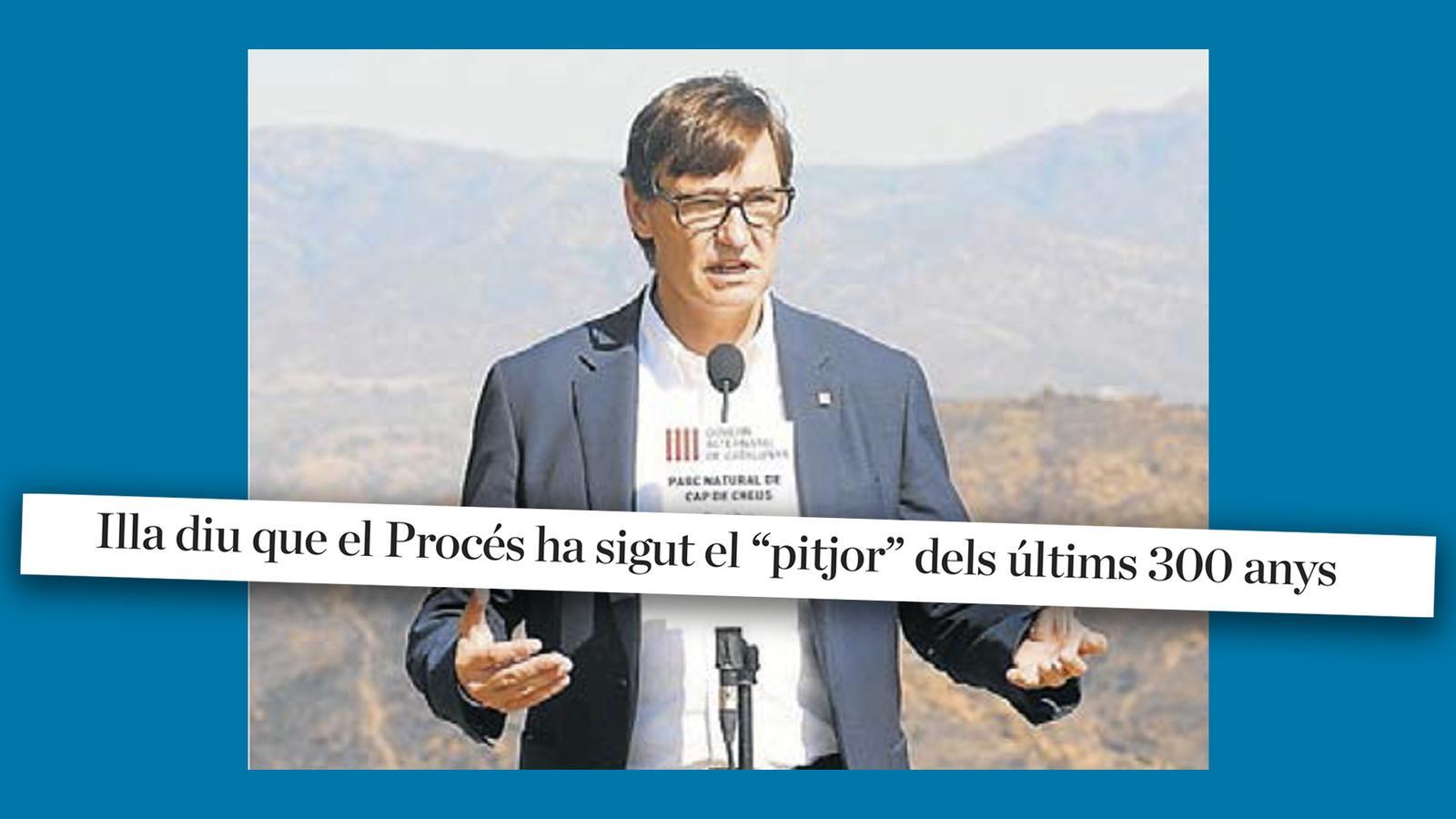 El análisis de Antoni Bassas: 'Illa suspende en historia de Cataluña'