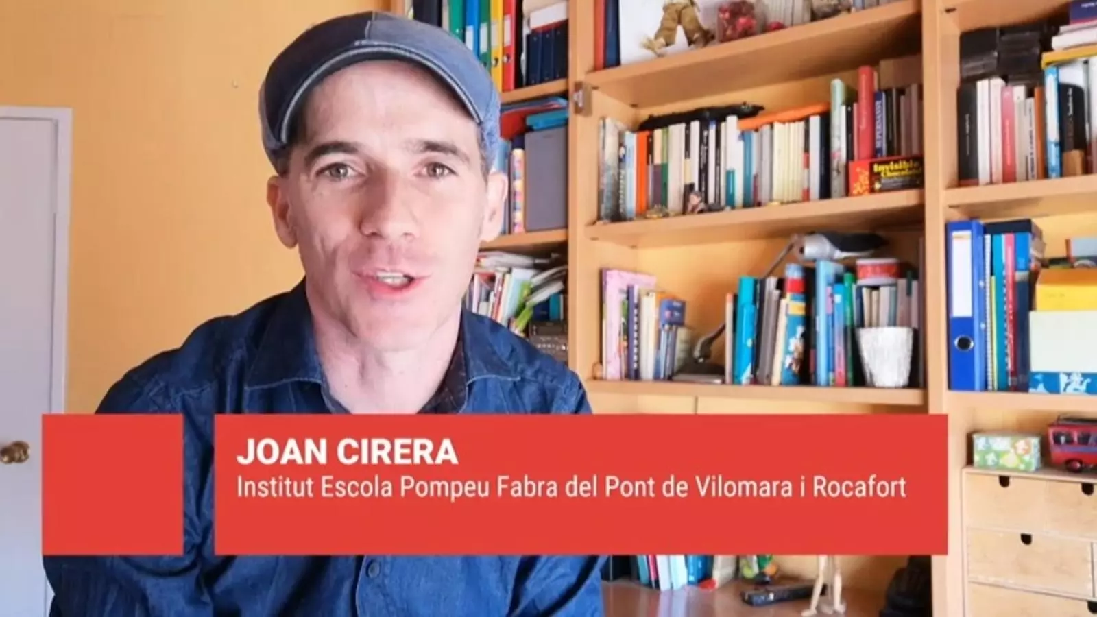 Joan Cirera és un dels presentadors d''Objectiu 2030'
