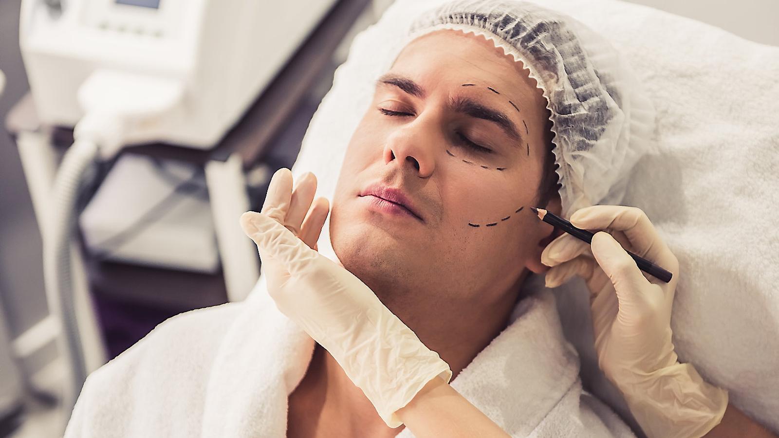 A cosmetic surgery in a stock image.