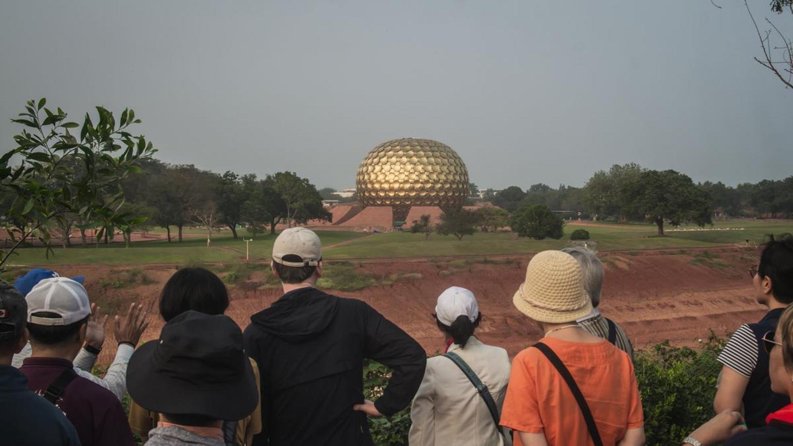 The Matrimandir is the central temple of the population.