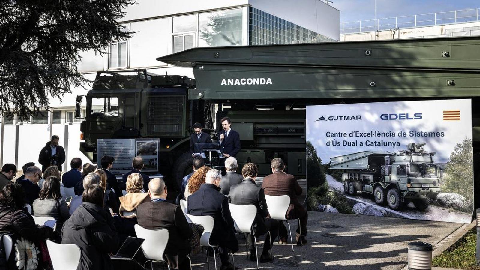 Anaconda Bridge Builder presented in Sant Cugat del Vallès