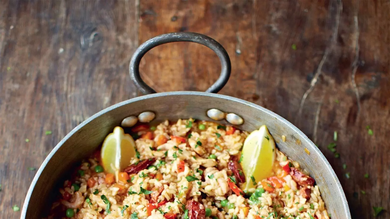 La paella dels xoriços