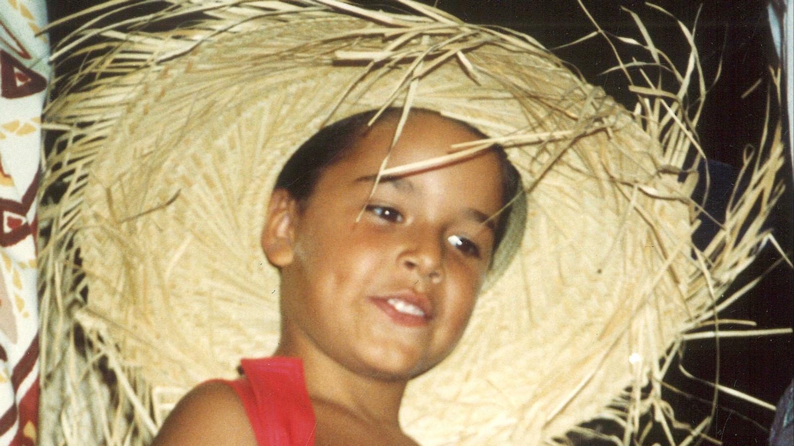 Albert Pinya de pequeño