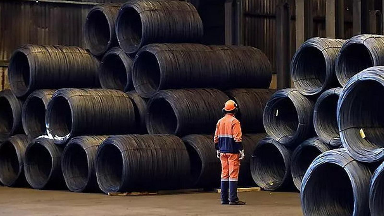 Imagen de archivo de una empresa del sector industrial en Cataluña.