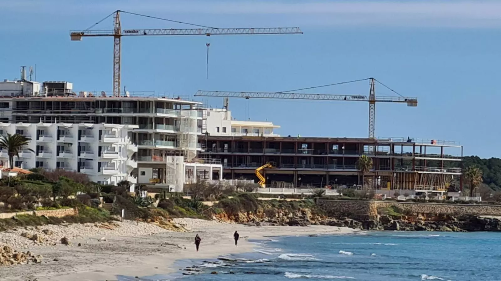 Una construcció a Menorca.