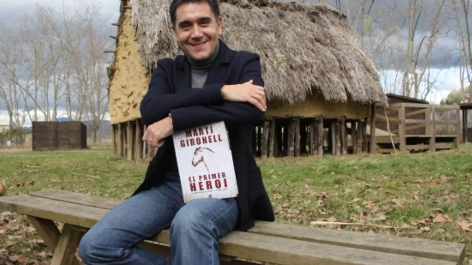 Martí Gironell, amb la seva nova novel·la