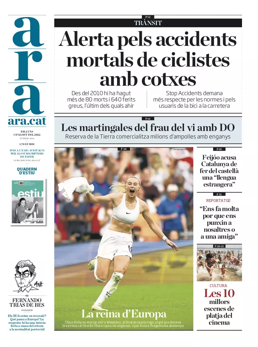 portada ara 01/08/22