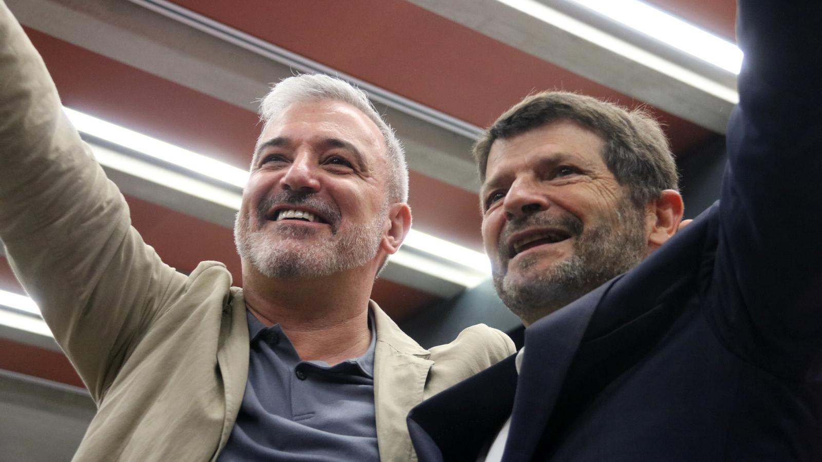 Jaume Collboni y Albert Batlle, este sábado
