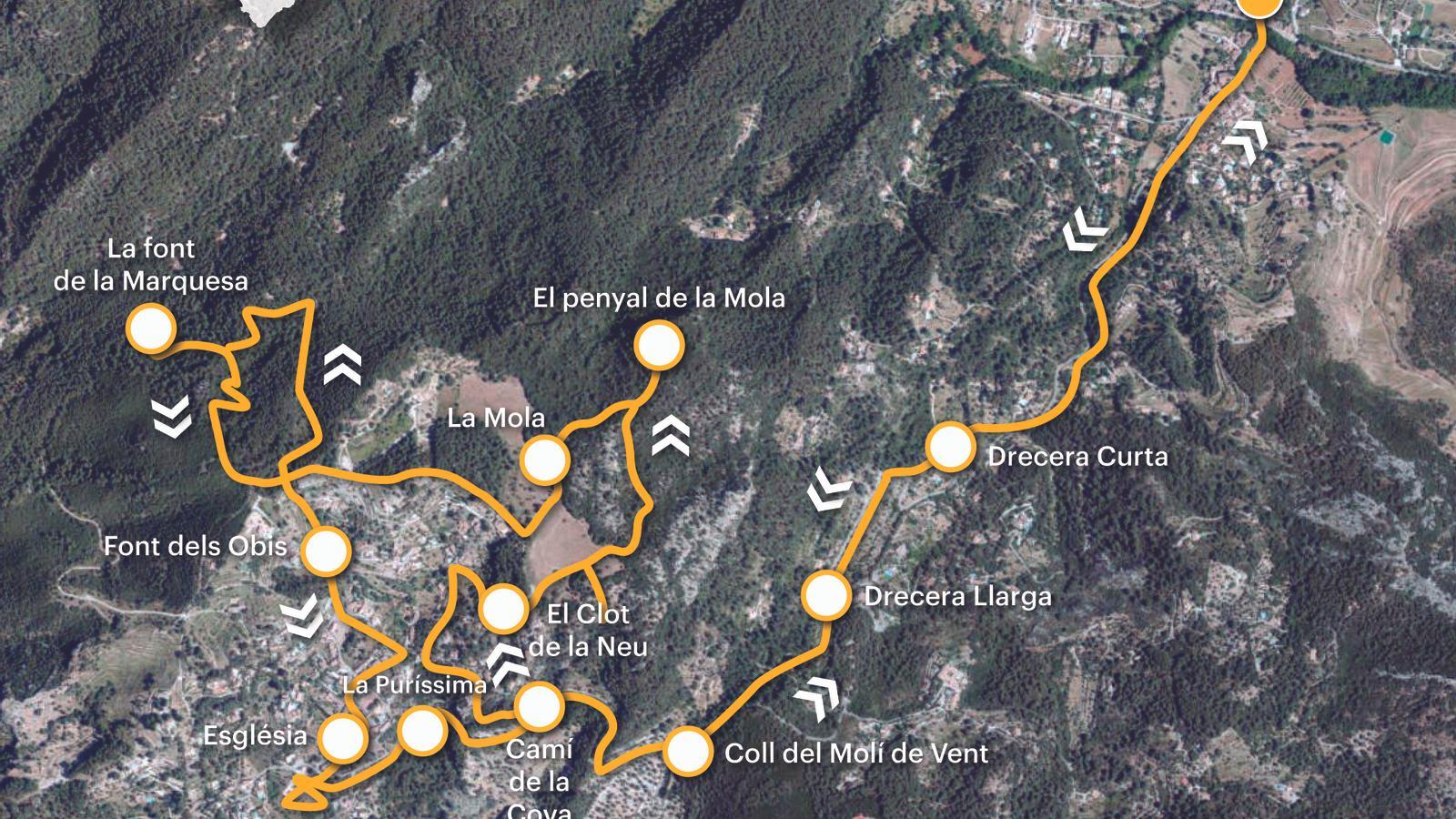 The route of the week.